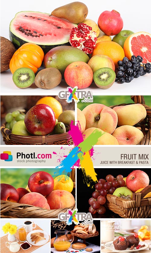 Fruit Mix 27xJPGs - Photl Stock Photography
