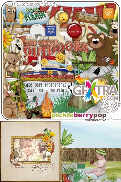 Scrap kit   The Great Outdoors
