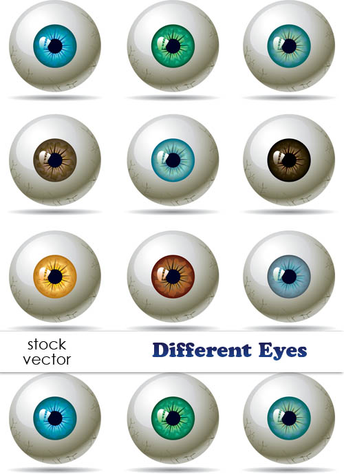 Different Eyes Vectors AI