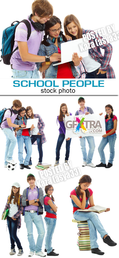 School People 5xJPGs