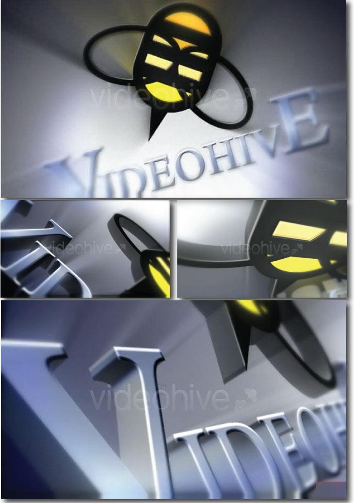 VideoHive - 3D Flying LOGO 135754