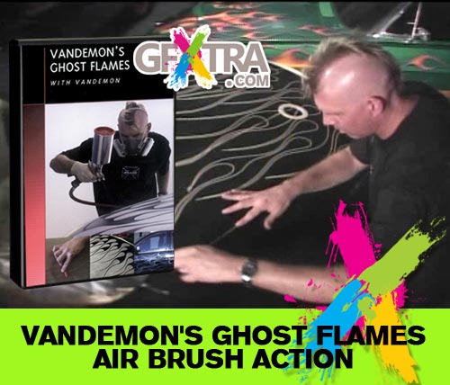 Vandemon\'s Ghost Flames - Air Brush Action