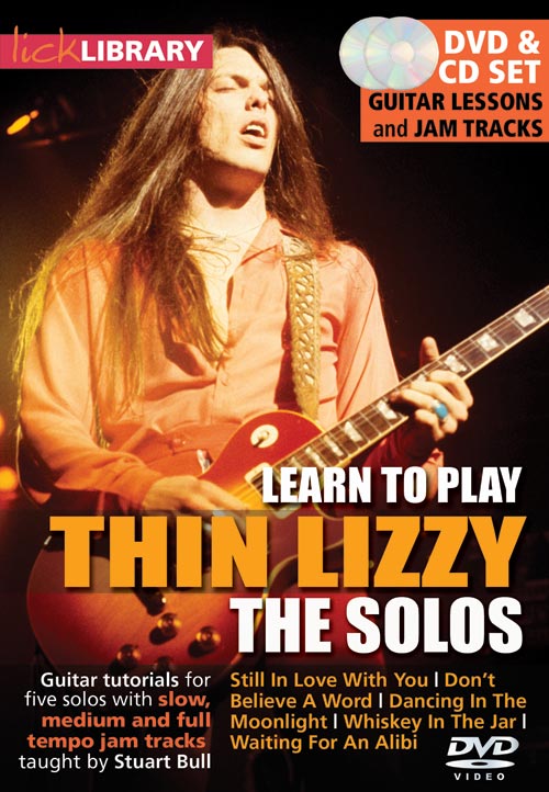 Lick Library Learn To Play Thin Lizzy The Solos