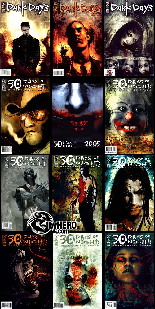 30 Days of Night, 52 Comic Magazines HQ Scans