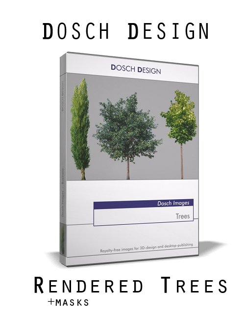 Dosch Design - Rendered and Real Trees & Masks