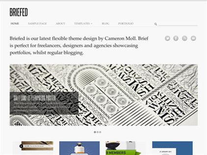 WooThemes - Briefed v1.0.6 for Wordpress