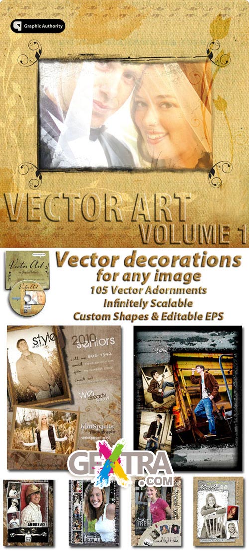 Graphic Authority Vector Art Vol. 1