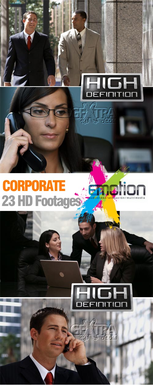 Corporate - 23 HD Footages 1920x1080