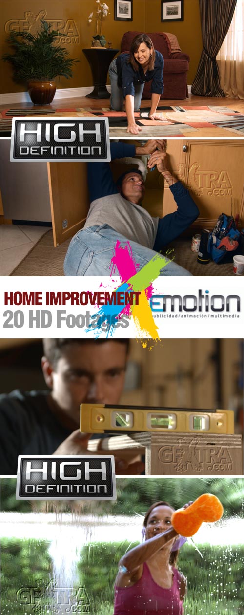 Home Improvement - 20 HD Footages