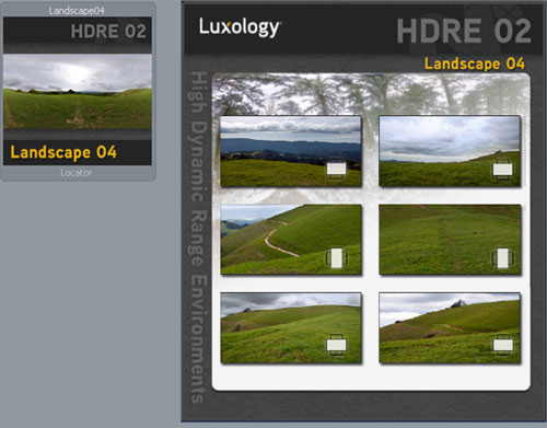 Luxology HDRE02 Landscape Kit for modo 5.01 MacOSX
