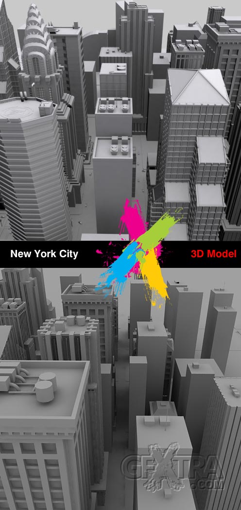 New York City Streets 3D Models