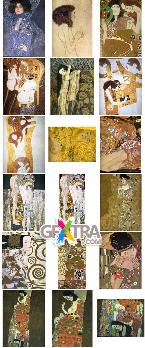 Gustav Klimt 1862-1918, Austrian Painter