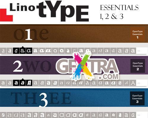 Linotype OpenType Essentials 1, 2 & 3 Full! Linotype OpenType Essentials 1, 2 & 3 Full!