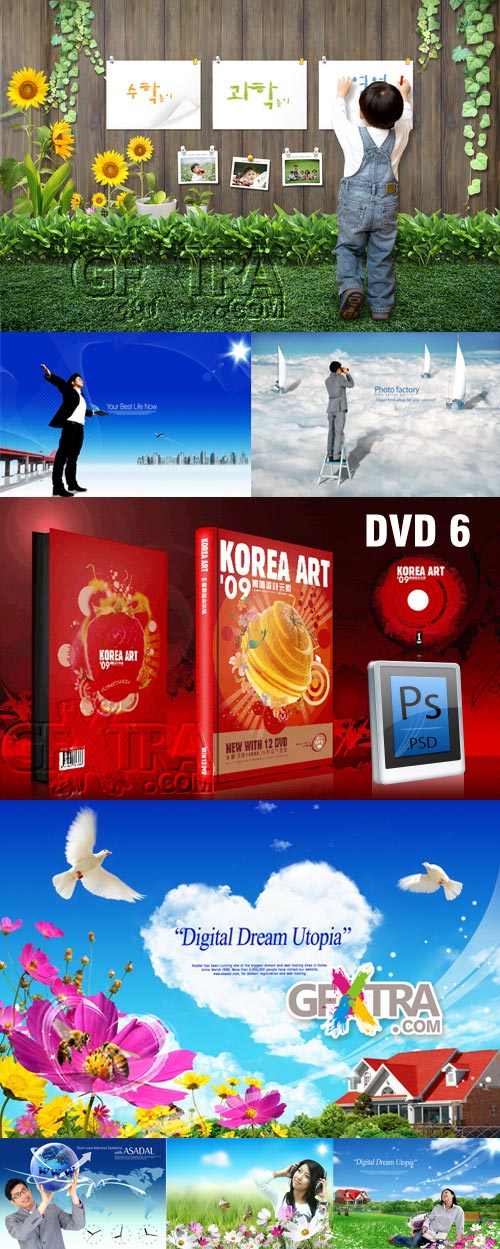 Korea Art 09 - DVD6, 39xPSD