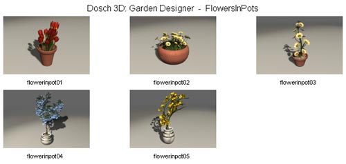 Garden Designer, 250 3DS Models - DOSCH 3D