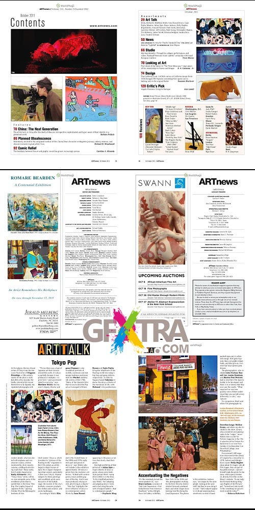 ARTnews, October 2011