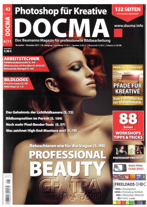 Docma, Photoshop fьr Kreative No.43, November 2011