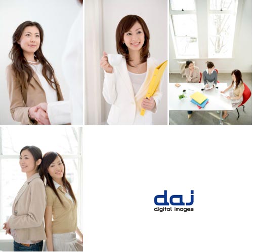 DAJ Digital Archive Japan DA359 Modern Business Women