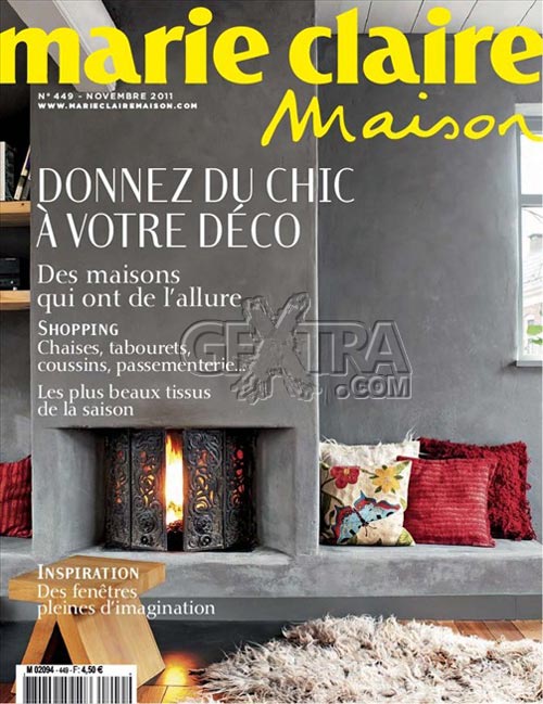 Marie Claire Maison, No.449 Novembre 2011