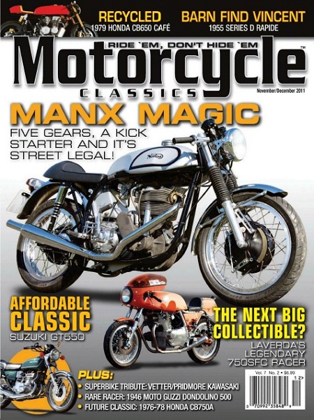Motorcycle Classics - November/December 2011