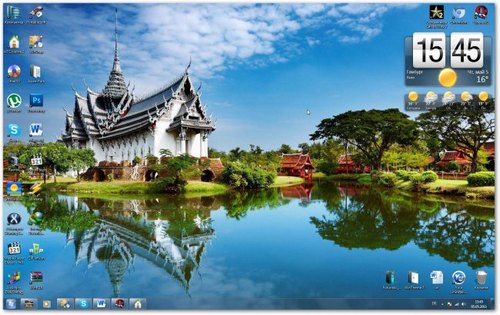 Theme for Windows 7 - Asian Park