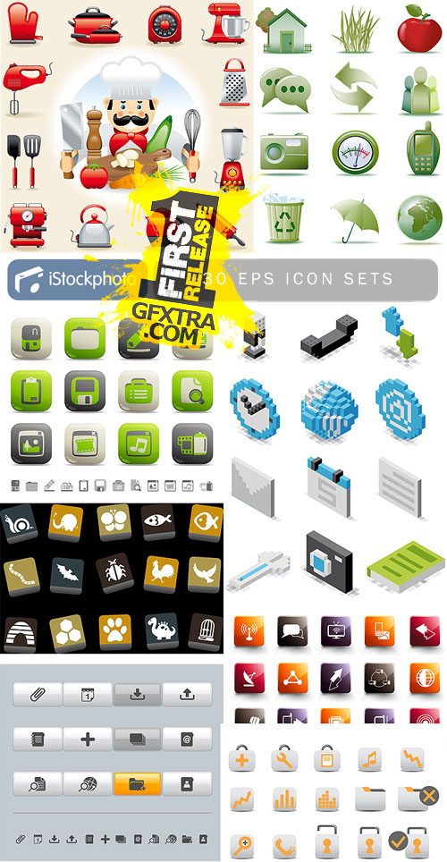iStockPhoto - 30 EPS Icon Sets