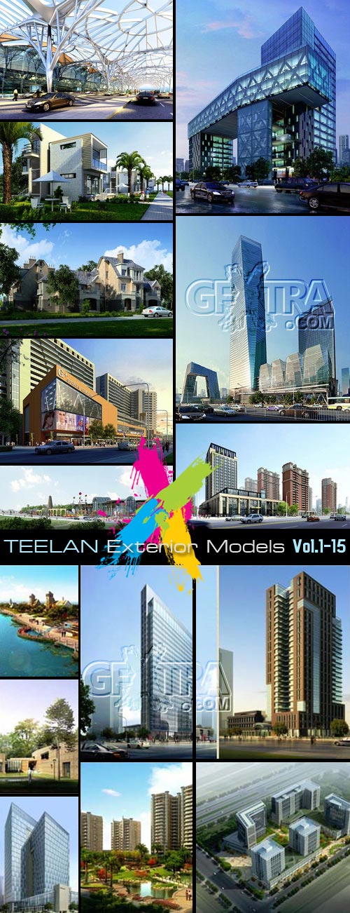TEELAN ExteriorModels Vol.1-15