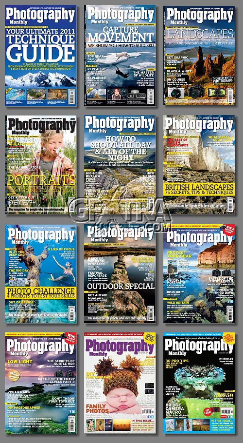 Photography Monthly 2011 Full 12 Issues!
