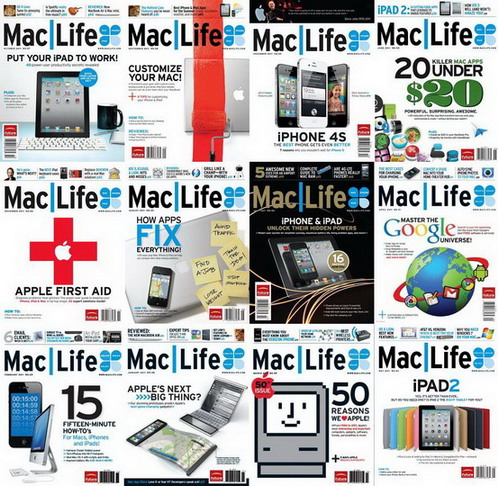 Mac Life Magazine 2011 Full Collection