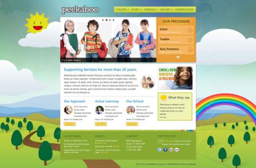Pekaboo - Children Theme HTML Template - ThemeForest