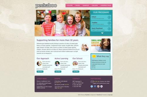 Pekaboo - Children Theme HTML Template - ThemeForest