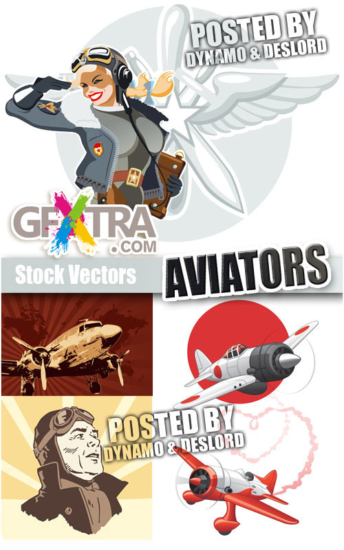 Aviators - Stock Vectors