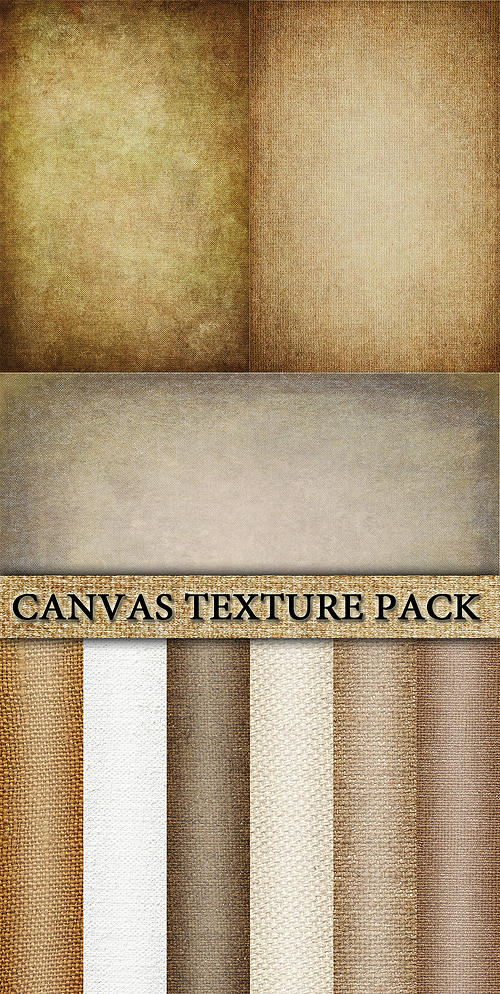 Canvas texture pack