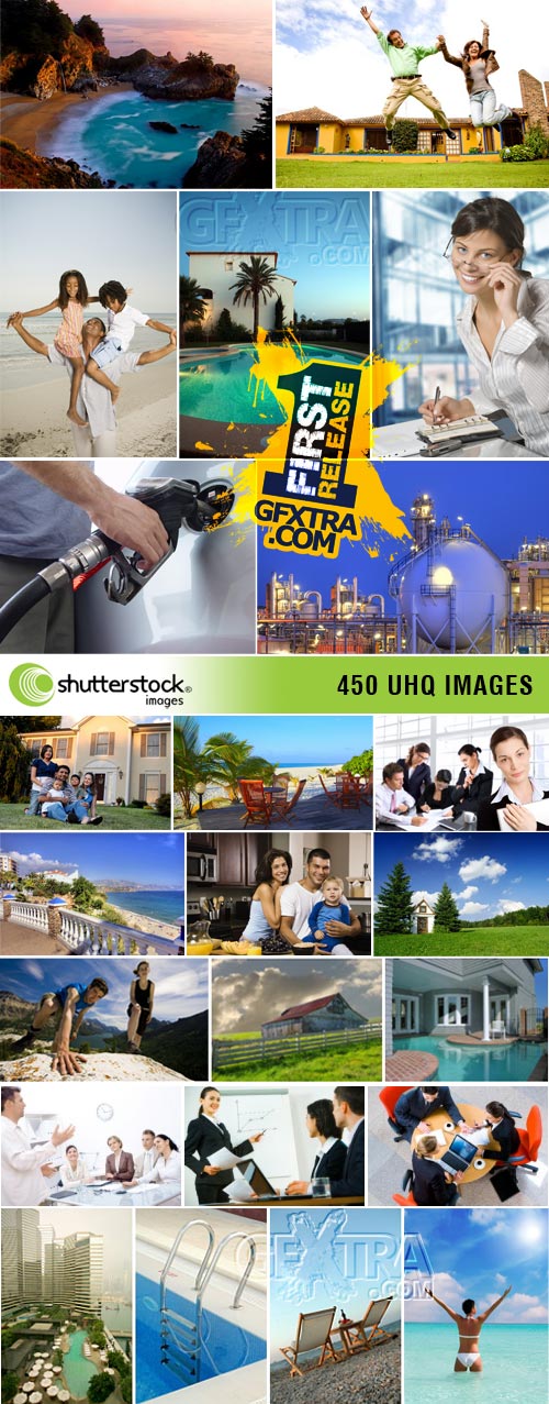 Shutterstock: 450 mixed UHQ Images!