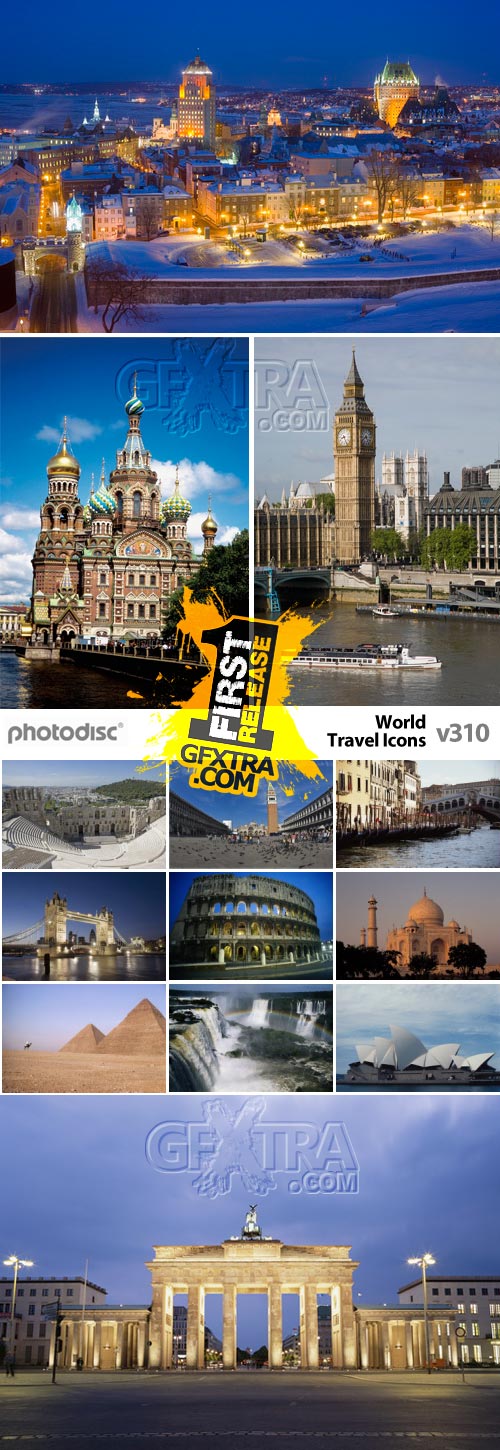 PhotoDisc V310 World Travel Icons