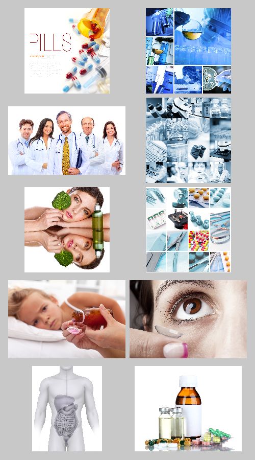 Medicine and Healthy Lifestyles - 50 UHQ JPGs SS