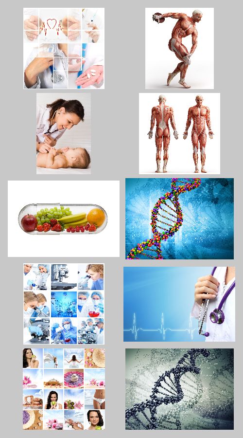 Medicine and Healthy Lifestyles - 50 UHQ JPGs SS