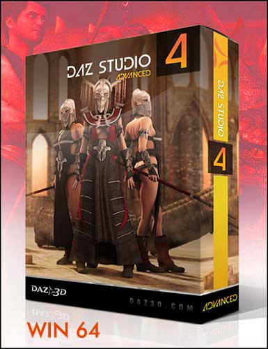 DAZ Studio 4 All Editions (PC-MAC 32-46)