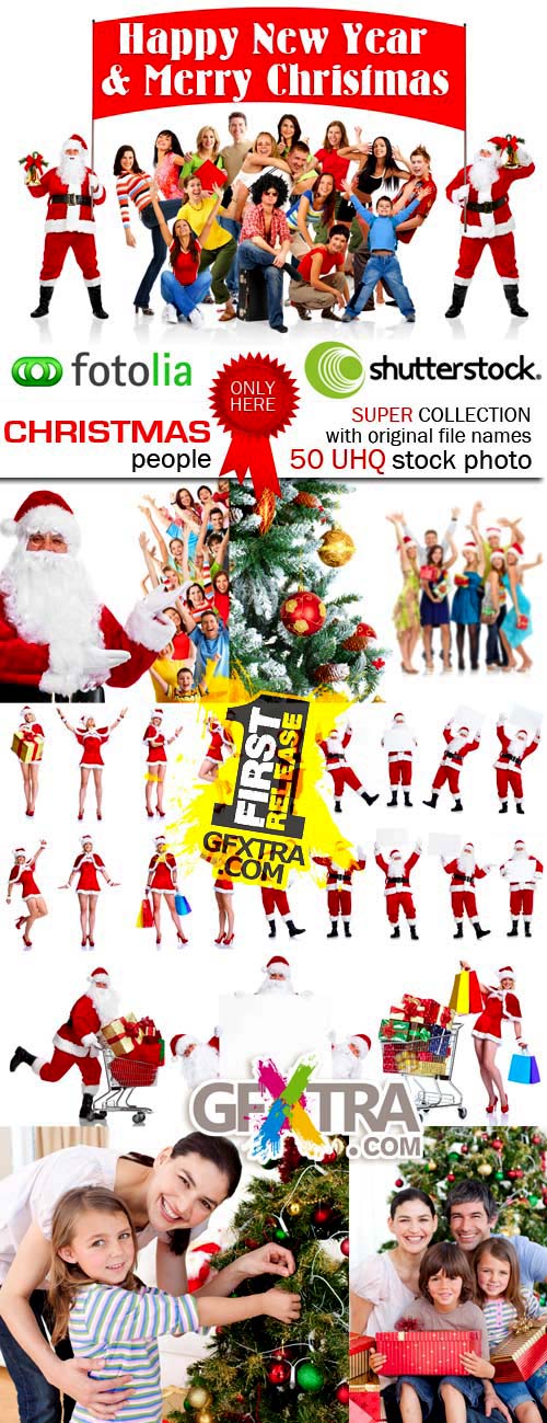 Christmas People 50xJPGs