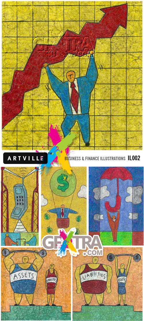 ArtVille Illustrations IL002 Business & Finance
