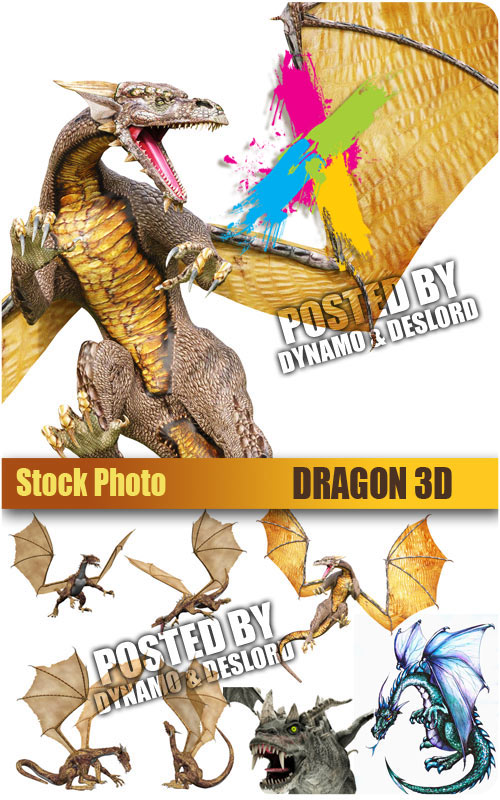 Dragon 3D - UHQ Stock Photo