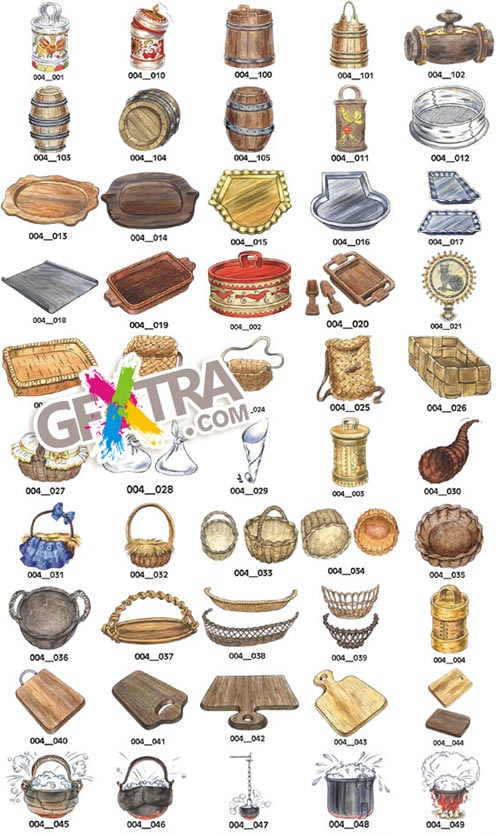 Russian Native Vector Cliparts by Ivan Ivanych - 931 AI files