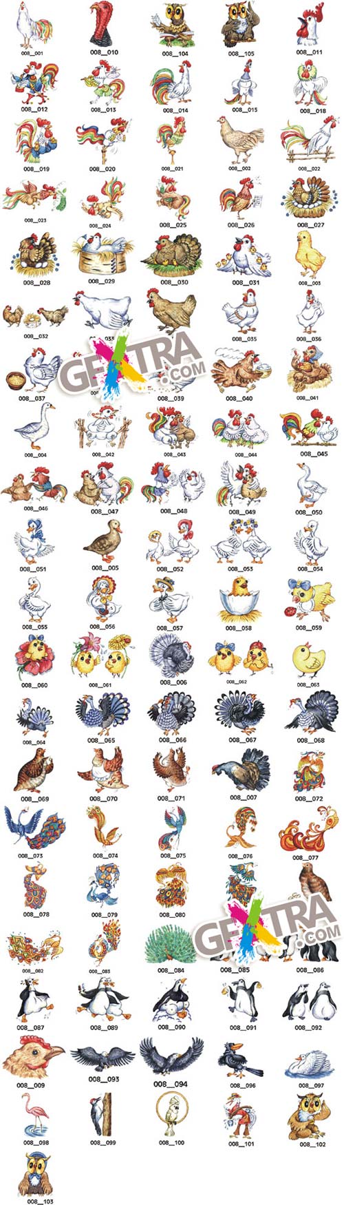 Russian Native Vector Cliparts by Ivan Ivanych - 931 AI files