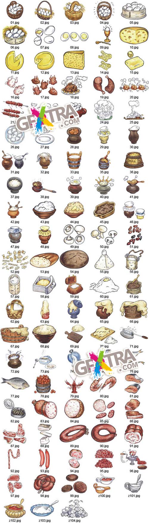 Russian Native Vector Cliparts by Ivan Ivanych - 931 AI files