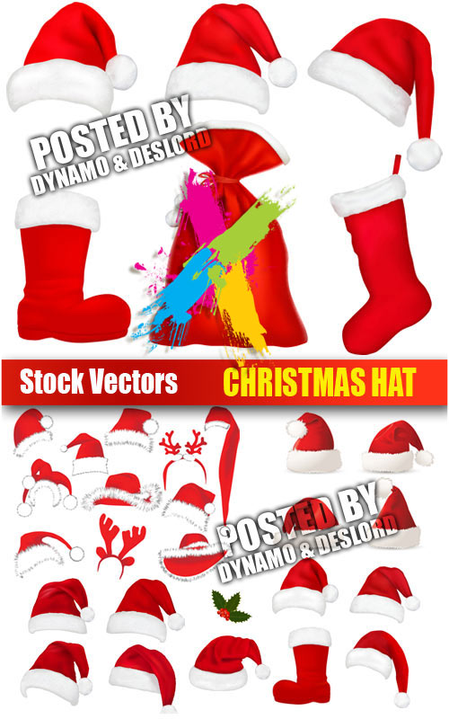 Christmas hat - Stock Vectors