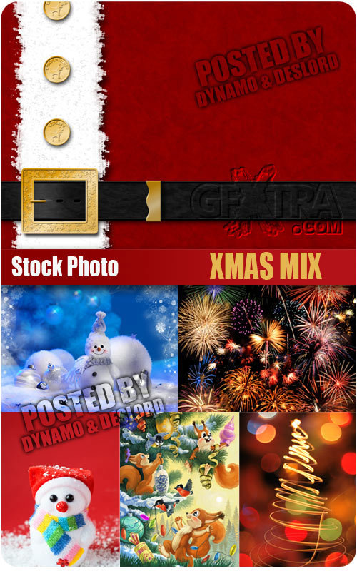 Xmas mix - UHQ Stock Photo