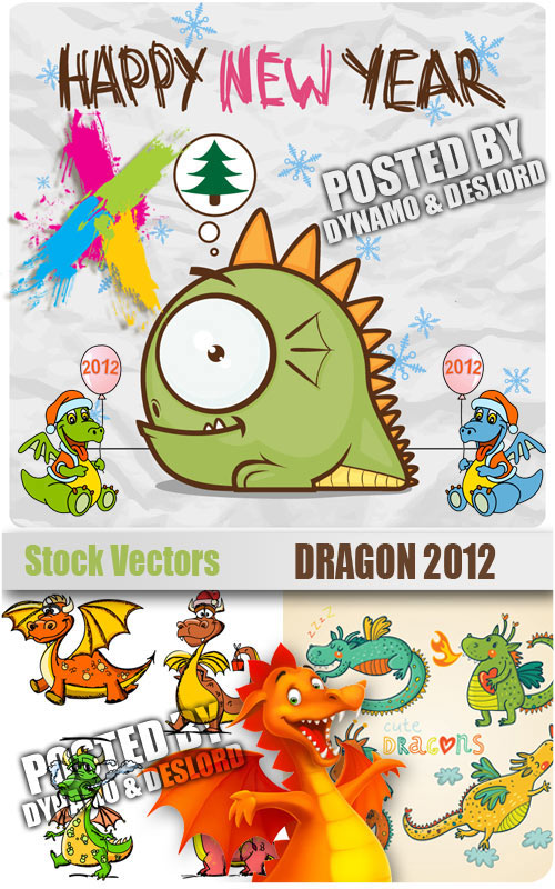Dragon 2012 - Stock Vector