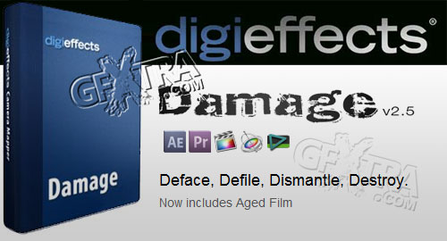 DigiEffects Damage v2.5 AE Plug-ins