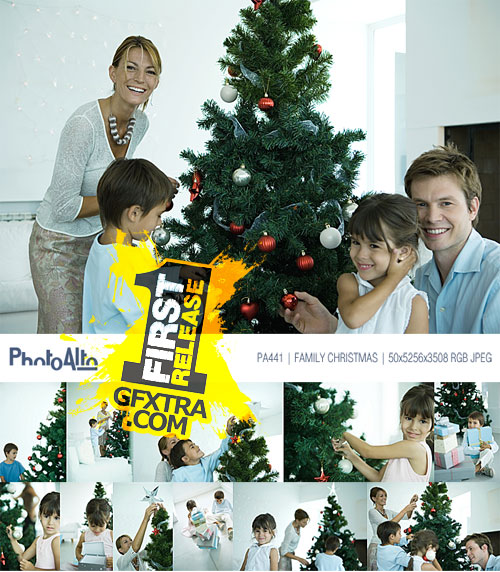 PhotoAlto PA441 Family Christmas