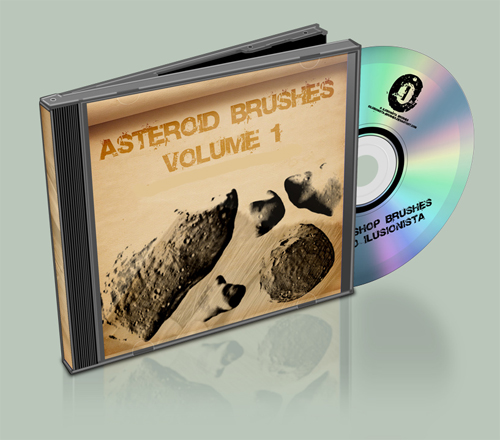 Asteroids Brushes Vol 1